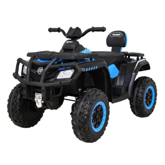 JOKO Elektrická Štvorkolka XT-Speed 4x4 - 4x80W, Penové kolesá, Rádio, Kožené sedadlo, Nosnosť 59kg, modrá