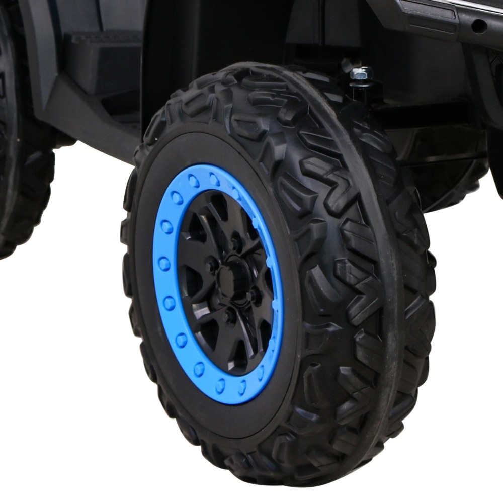 JOKO Elektrická Štvorkolka XT-Speed 4x4 - 4x80W, Penové kolesá, Rádio, Kožené sedadlo, Nosnosť 59kg, modrá