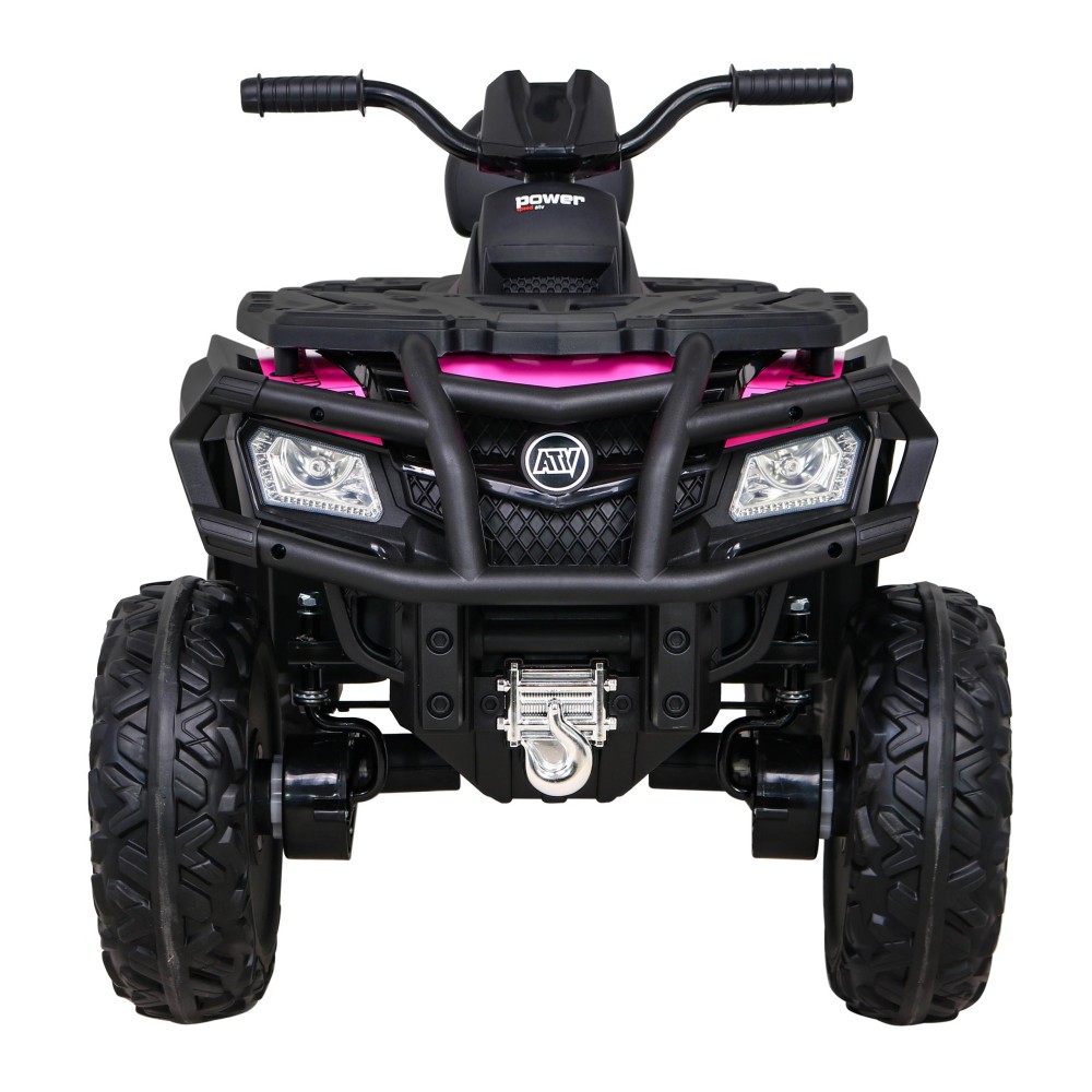 JOKO Elektrická Štvorkolka XT-Speed 4x4 - 4x80W, Penové kolesá, Rádio, Kožené sedadlo, Nosnosť 59kg, ružová