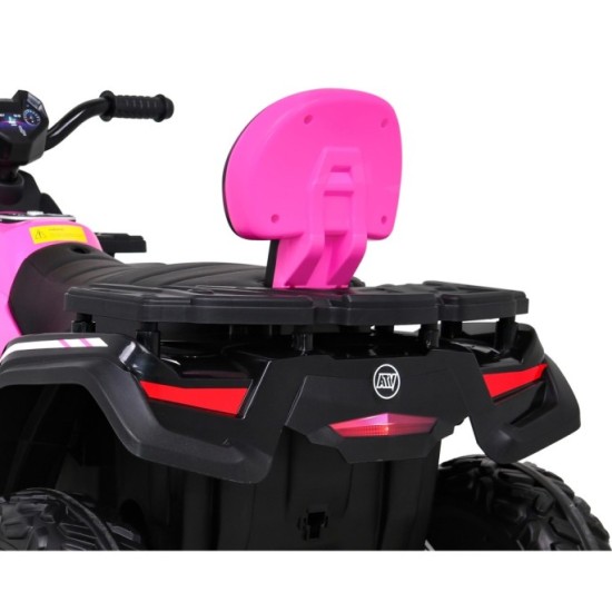 JOKO Elektrická Štvorkolka XT-Speed 4x4 - 4x80W, Penové kolesá, Rádio, Kožené sedadlo, Nosnosť 59kg, ružová