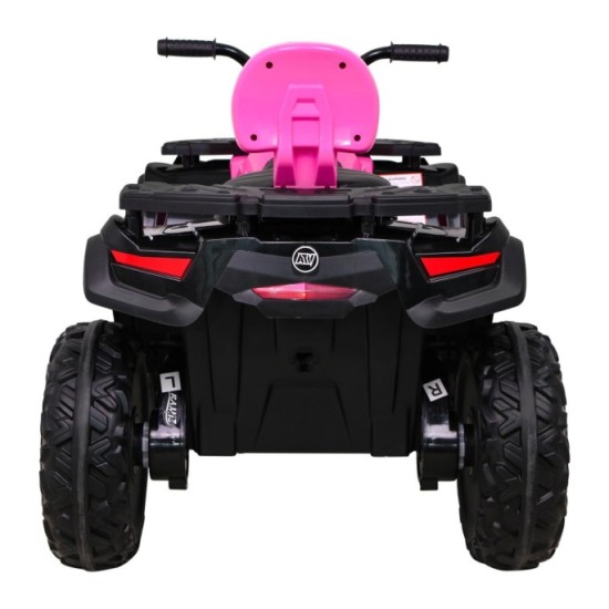 JOKO Elektrická Štvorkolka XT-Speed 4x4 - 4x80W, Penové kolesá, Rádio, Kožené sedadlo, Nosnosť 59kg, ružová