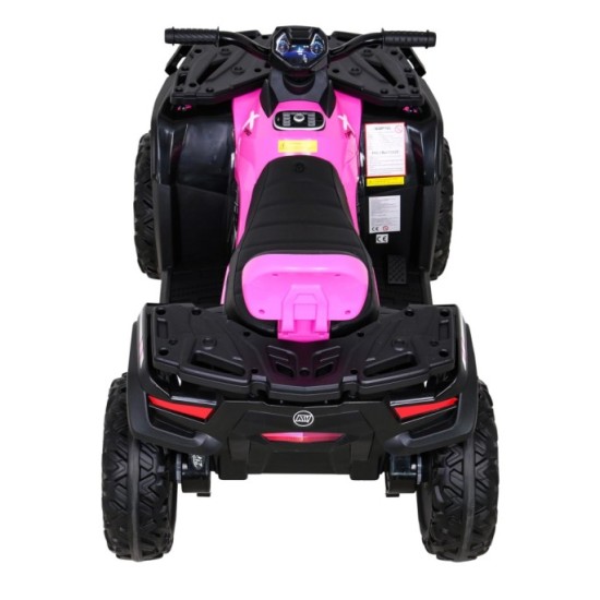JOKO Elektrická Štvorkolka XT-Speed 4x4 - 4x80W, Penové kolesá, Rádio, Kožené sedadlo, Nosnosť 59kg, ružová