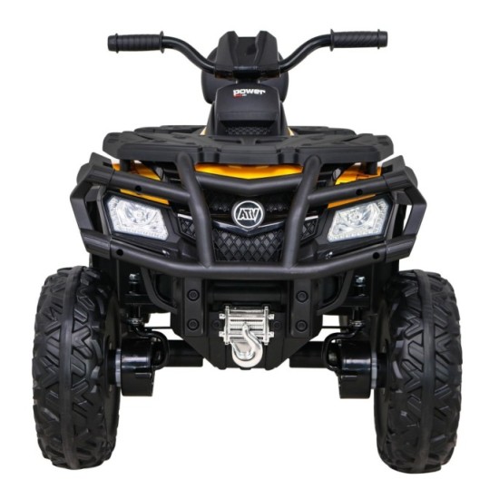 JOKO Elektrická Štvorkolka XT-Speed 4x4 - 4x80W, Penové kolesá, Rádio, Kožené sedadlo, Nosnosť 59kg, žltá
