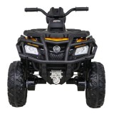 JOKO Elektrická Štvorkolka XT-Speed 4x4 - 4x80W, Penové kolesá, Rádio, Kožené sedadlo, Nosnosť 59kg, žltá