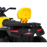 JOKO Elektrická Štvorkolka XT-Speed 4x4 - 4x80W, Penové kolesá, Rádio, Kožené sedadlo, Nosnosť 59kg, žltá