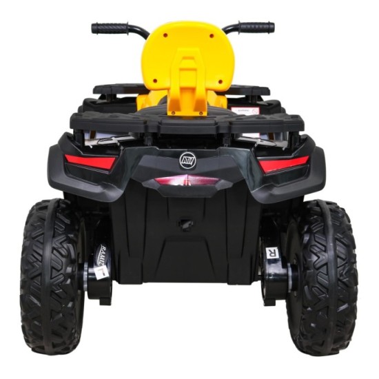 JOKO Elektrická Štvorkolka XT-Speed 4x4 - 4x80W, Penové kolesá, Rádio, Kožené sedadlo, Nosnosť 59kg, žltá