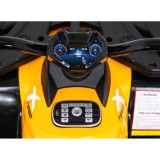 JOKO Elektrická Štvorkolka XT-Speed 4x4 - 4x80W, Penové kolesá, Rádio, Kožené sedadlo, Nosnosť 59kg, žltá