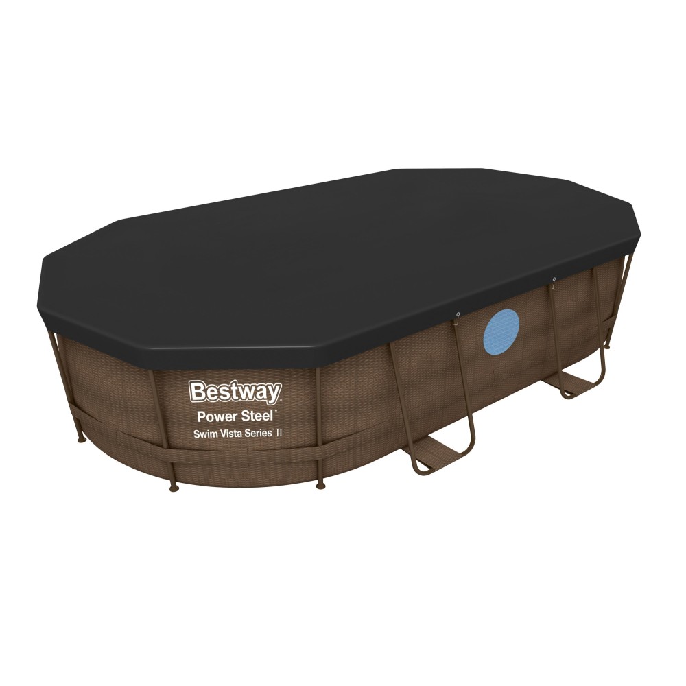 Bestway 58425 Plachta, Kryt na Bazén Power Steel 427 x 250 cm