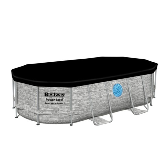 Bestway 58425 Plachta, Kryt na Bazén Power Steel 427 x 250 cm