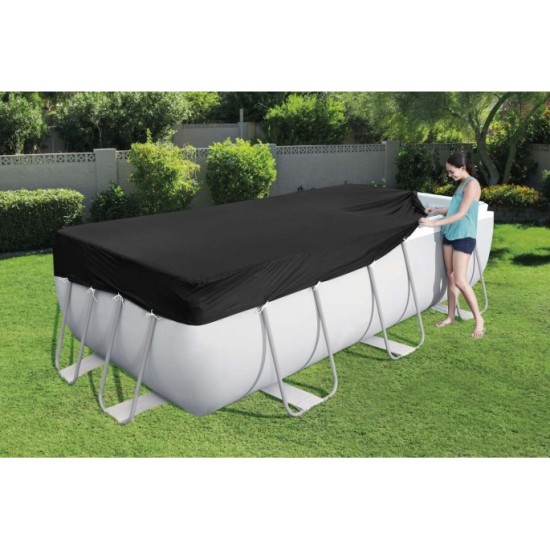 Bestway 58442 Krycia plachta pre bazén 282 x 196 cm, čierna