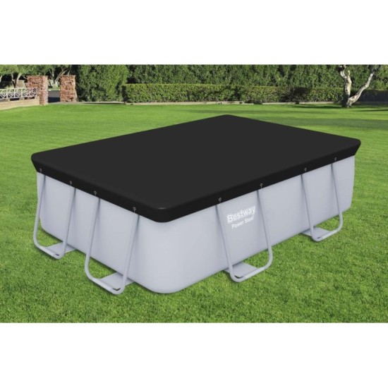Bestway 58442 Krycia plachta pre bazén 282 x 196 cm, čierna
