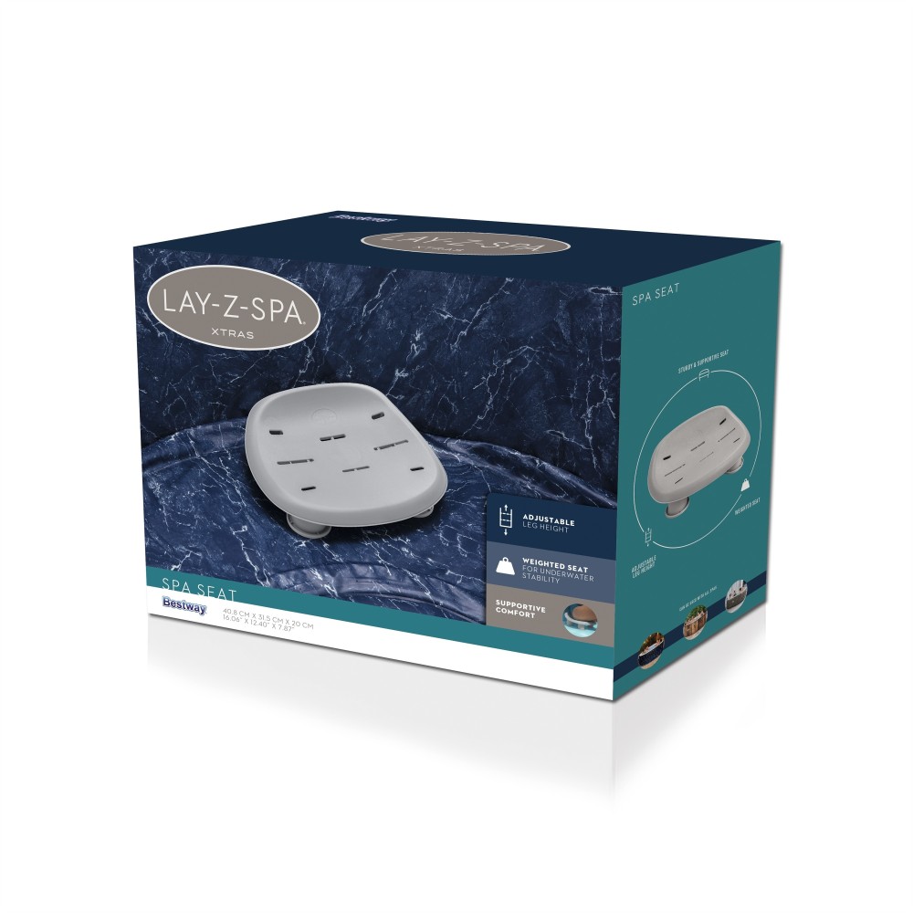 Bestway 60321 Sedadlo do vírívky, Jacuzzi Lay-Z-SPA, stolička s nastaviteľnými nohami