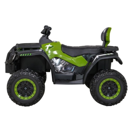 JOKO Elektrická Štvorkolka XT-Speed 4x4 - 4x80W, Penové kolesá, Rádio, Kožené sedadlo, Nosnosť 59kg, zelená