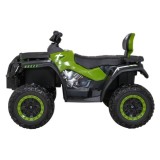 JOKO Elektrická Štvorkolka XT-Speed 4x4 - 4x80W, Penové kolesá, Rádio, Kožené sedadlo, Nosnosť 59kg, zelená