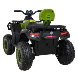 JOKO Elektrická Štvorkolka XT-Speed 4x4 - 4x80W, Penové kolesá, Rádio, Kožené sedadlo, Nosnosť 59kg, zelená