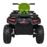 JOKO Elektrická Štvorkolka XT-Speed 4x4 - 4x80W, Penové kolesá, Rádio, Kožené sedadlo, Nosnosť 59kg, zelená