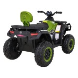 JOKO Elektrická Štvorkolka XT-Speed 4x4 - 4x80W, Penové kolesá, Rádio, Kožené sedadlo, Nosnosť 59kg, zelená