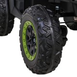 JOKO Elektrická Štvorkolka XT-Speed 4x4 - 4x80W, Penové kolesá, Rádio, Kožené sedadlo, Nosnosť 59kg, zelená