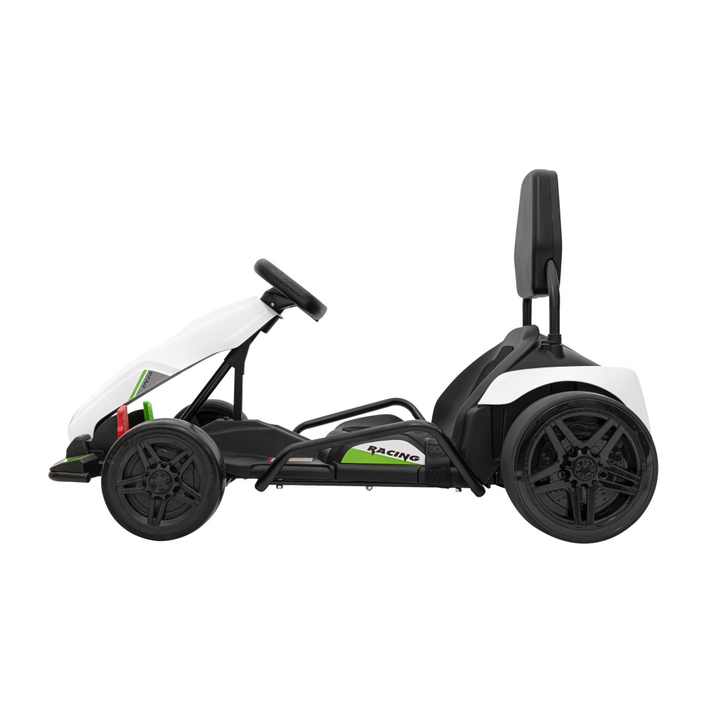 JOKO Elektrická Motokára Buggy Fast 3 Drift, Funkcia Drift, nosnosť 60kg, FM rádio, plynový aj brzdový pedál, biela