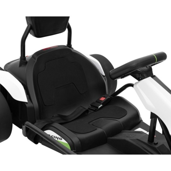 JOKO Elektrická Motokára Buggy Fast 3 Drift, Funkcia Drift, nosnosť 60kg, FM rádio, plynový aj brzdový pedál, biela