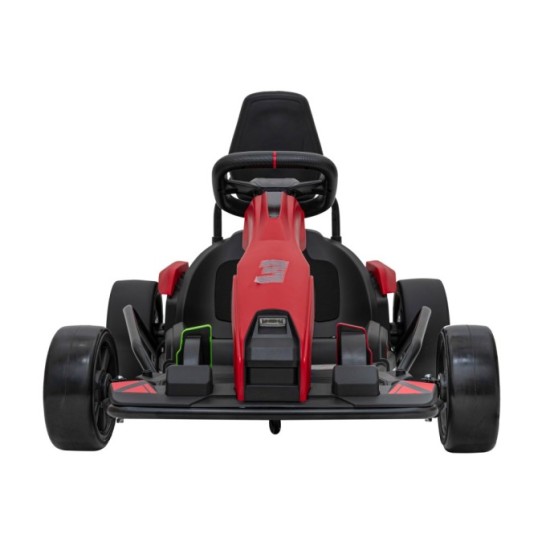 JOKO Elektrická Motokára Buggy Fast 3 Drift, Funkcia Drift, nosnosť 60kg, FM rádio, plynový aj brzdový pedál, červená