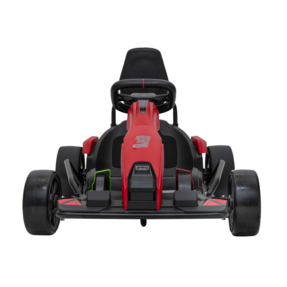 JOKO Elektrická Motokára Buggy Fast 3 Drift, Funkcia Drift, nosnosť 60kg, FM rádio, plynový aj brzdový pedál, červená