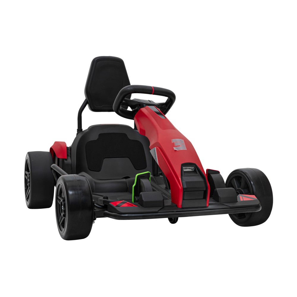 JOKO Elektrická Motokára Buggy Fast 3 Drift, Funkcia Drift, nosnosť 60kg, FM rádio, plynový aj brzdový pedál, červená