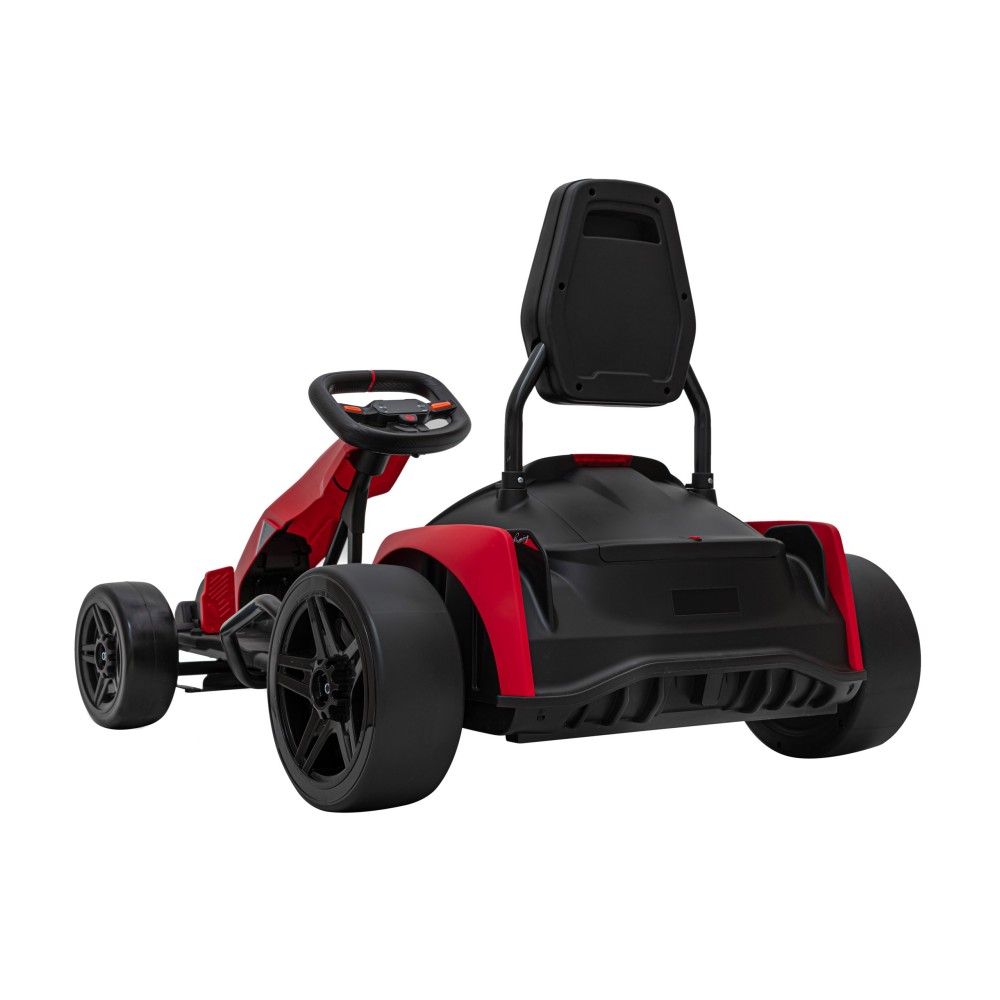 JOKO Elektrická Motokára Buggy Fast 3 Drift, Funkcia Drift, nosnosť 60kg, FM rádio, plynový aj brzdový pedál, červená