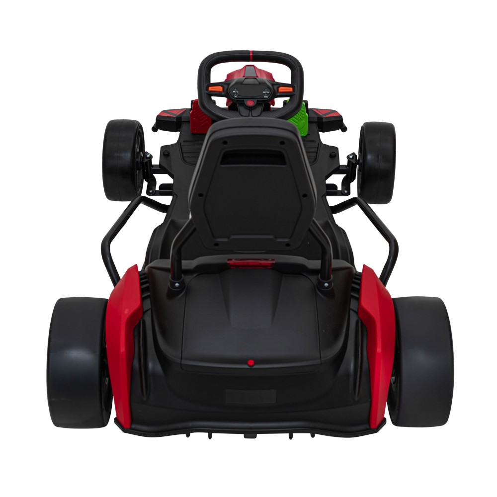 JOKO Elektrická Motokára Buggy Fast 3 Drift, Funkcia Drift, nosnosť 60kg, FM rádio, plynový aj brzdový pedál, červená