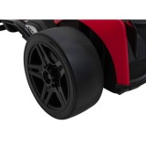 JOKO Elektrická Motokára Buggy Fast 3 Drift, Funkcia Drift, nosnosť 60kg, FM rádio, plynový aj brzdový pedál, červená