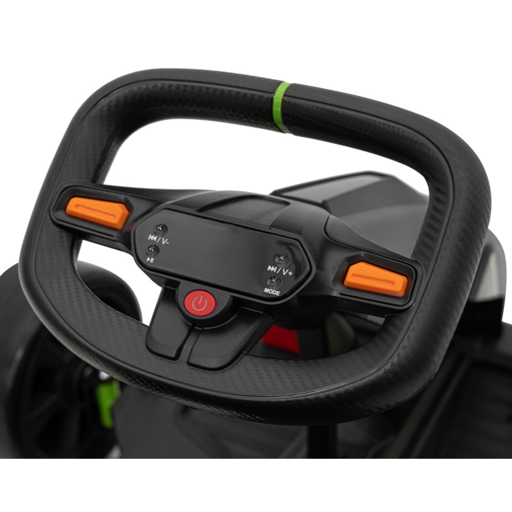 JOKO Elektrická Motokára Buggy Fast 3 Drift, Funkcia Drift, nosnosť 60kg, FM rádio, plynový aj brzdový pedál, čierna