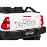 JOKO Elektrické autíčko TOYOTA Hillux 4x4, kožené sedadlo, penové kolesá, FM rádio, biele