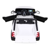 JOKO Elektrické autíčko TOYOTA Hillux 4x4, kožené sedadlo, penové kolesá, FM rádio, biele