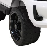 JOKO Elektrické autíčko TOYOTA Hillux 4x4, kožené sedadlo, penové kolesá, FM rádio, biele