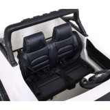 JOKO Elektrické autíčko TOYOTA Hillux 4x4, kožené sedadlo, penové kolesá, FM rádio, biele