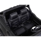 JOKO Elektrické autíčko TOYOTA Hillux 4x4, kožené sedadlo, penové kolesá, FM rádio, čierne