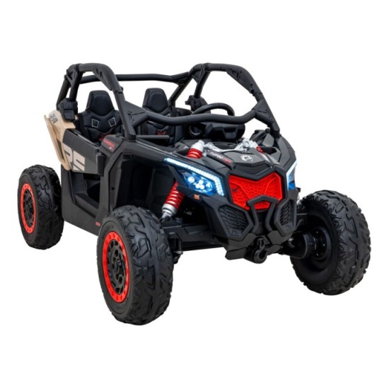 JOKO Elektrické Autíčko Buggy Maverick Turbo RR 4x200W, Dvojmiestne Kožené sedadlo, Nosnosť 50kg, FM Rádio, Penové kolesá, MP3,