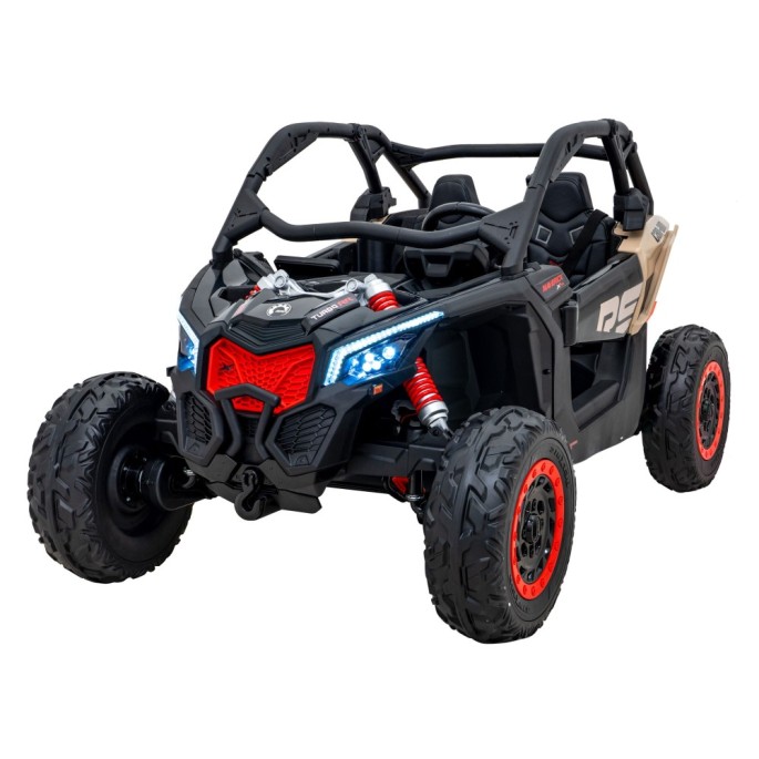 JOKO Elektrické Autíčko Buggy Maverick Turbo RR 4x200W, Dvojmiestne Kožené sedadlo, Nosnosť 50kg, FM Rádio, Penové kolesá, MP3,