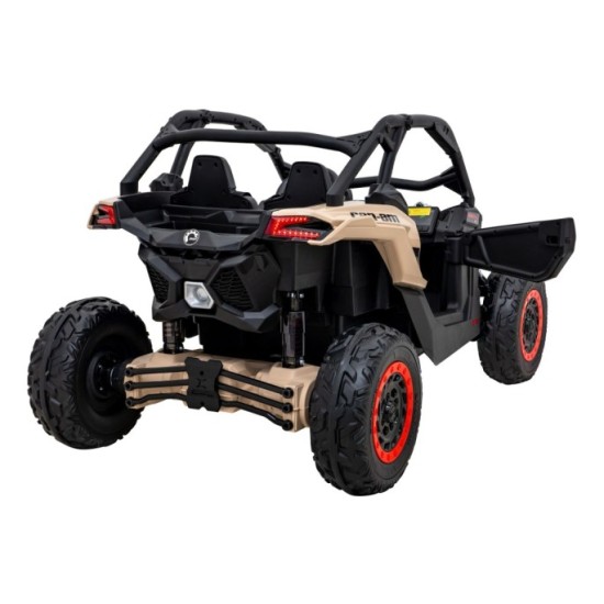 JOKO Elektrické Autíčko Buggy Maverick Turbo RR 4x200W, Dvojmiestne Kožené sedadlo, Nosnosť 50kg, FM Rádio, Penové kolesá, MP3,