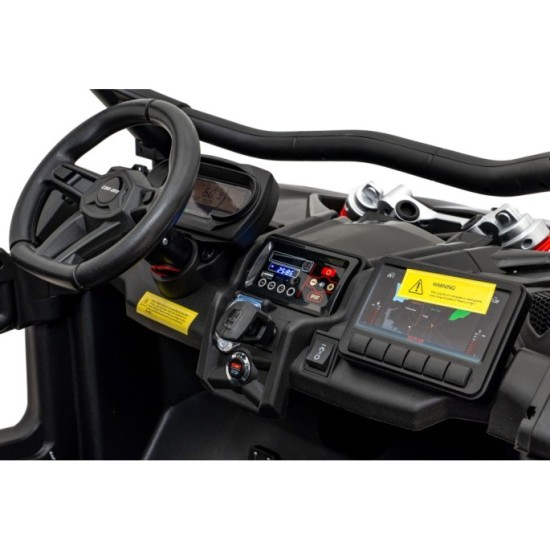 JOKO Elektrické Autíčko Buggy Maverick Turbo RR 4x200W, Dvojmiestne Kožené sedadlo, Nosnosť 50kg, FM Rádio, Penové kolesá, MP3,
