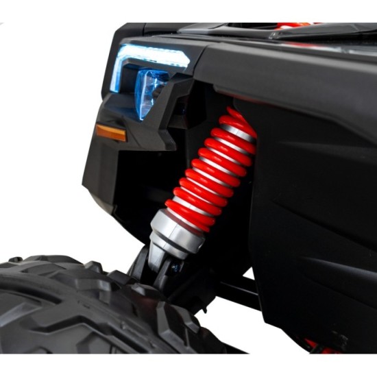 JOKO Elektrické Autíčko Buggy Maverick Turbo RR 4x200W, Dvojmiestne Kožené sedadlo, Nosnosť 50kg, FM Rádio, Penové kolesá, MP3,