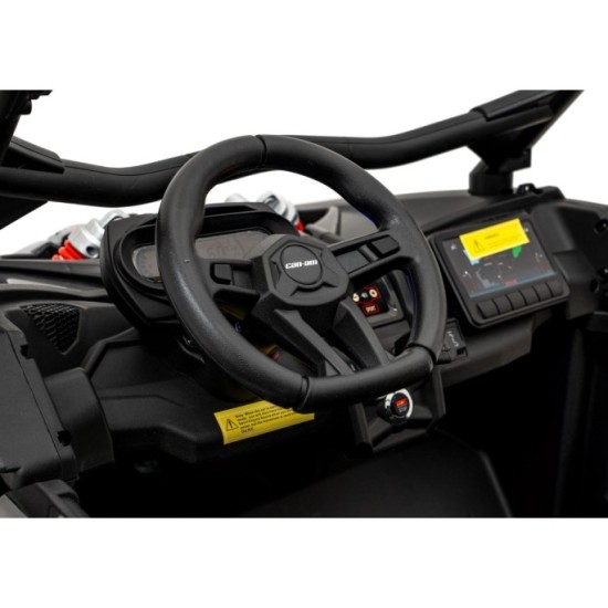 JOKO Elektrické Autíčko Buggy Maverick Turbo RR 4x200W, Dvojmiestne Kožené sedadlo, Nosnosť 50kg, FM Rádio, Penové kolesá, MP3,