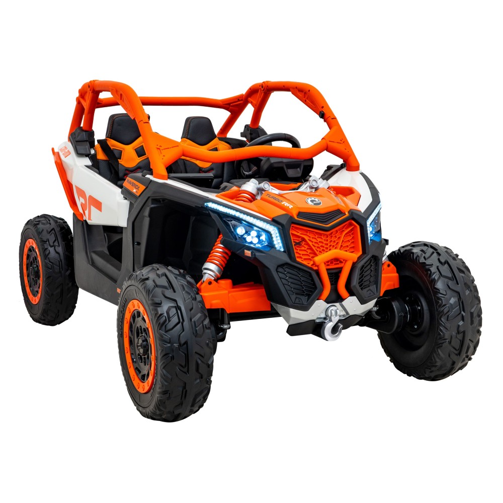 JOKO Elektrické Autíčko Buggy Maverick Turbo RR 4x200W, Dvojmiestne Kožené sedadlo, Nosnosť 50kg, FM Rádio, Penové kolesá, MP3,