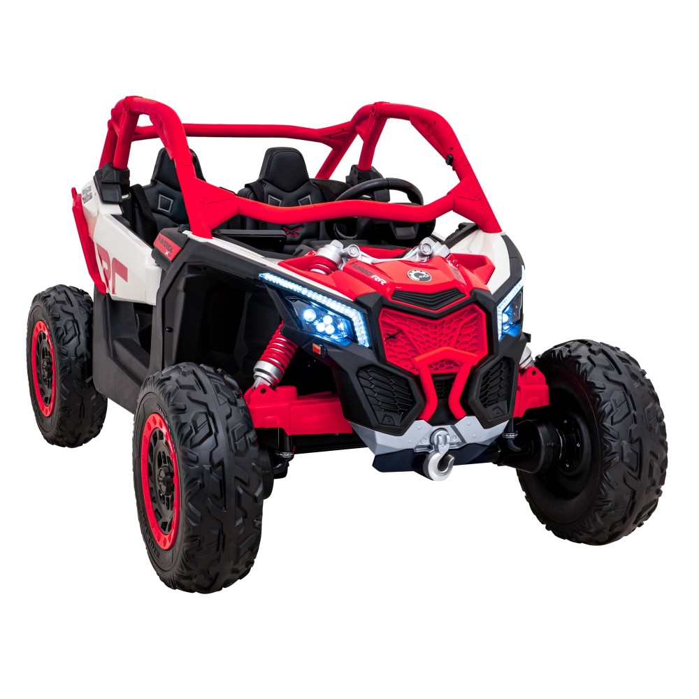 JOKO Elektrické Autíčko Buggy Maverick Turbo RR 4x200W, Dvojmiestne Kožené sedadlo, Nosnosť 50kg, FM Rádio, Penové kolesá, MP3,