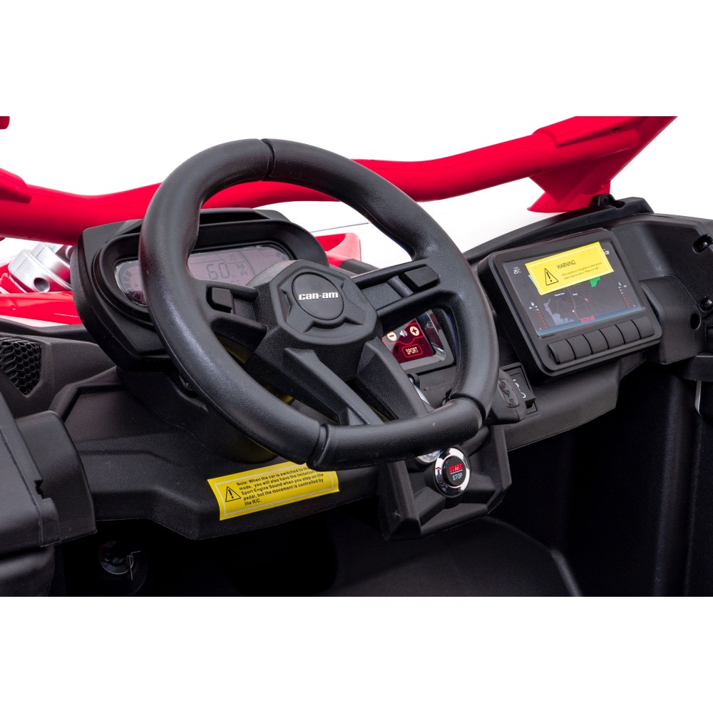 JOKO Elektrické Autíčko Buggy Maverick Turbo RR 4x200W, Dvojmiestne Kožené sedadlo, Nosnosť 50kg, FM Rádio, Penové kolesá, MP3,