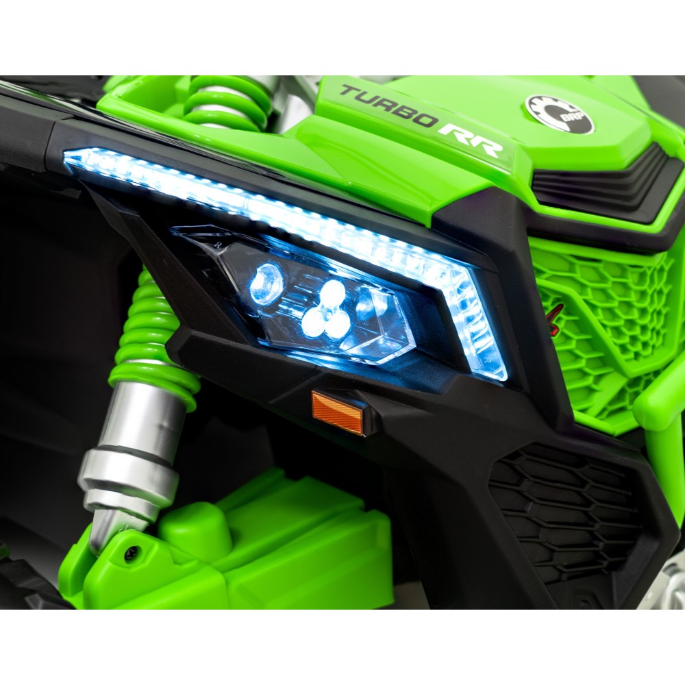 JOKO Elektrické Autíčko Buggy Maverick Turbo RR 4x200W, Dvojmiestne Kožené sedadlo, Nosnosť 50kg, FM Rádio, Penové kolesá, MP3,