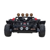 JOKO Veľké Elektrické Autíčko Buggy Racing 5, Dvojmiestne Kožené sedadlo, penové kolesá, 2x200W, nosnosť 50kg, modré
