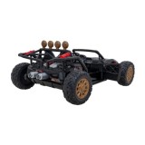JOKO Veľké Elektrické Autíčko Buggy Racing 5, Dvojmiestne Kožené sedadlo, penové kolesá, 2x200W, nosnosť 50kg, modré