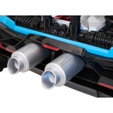 JOKO Veľké Elektrické Autíčko Buggy Racing 5, Dvojmiestne Kožené sedadlo, penové kolesá, 2x200W, nosnosť 50kg, modré