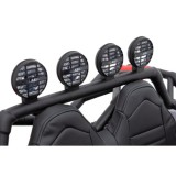 JOKO Veľké Elektrické Autíčko Buggy Racing 5, Dvojmiestne Kožené sedadlo, penové kolesá, 2x200W, nosnosť 50kg, sivé